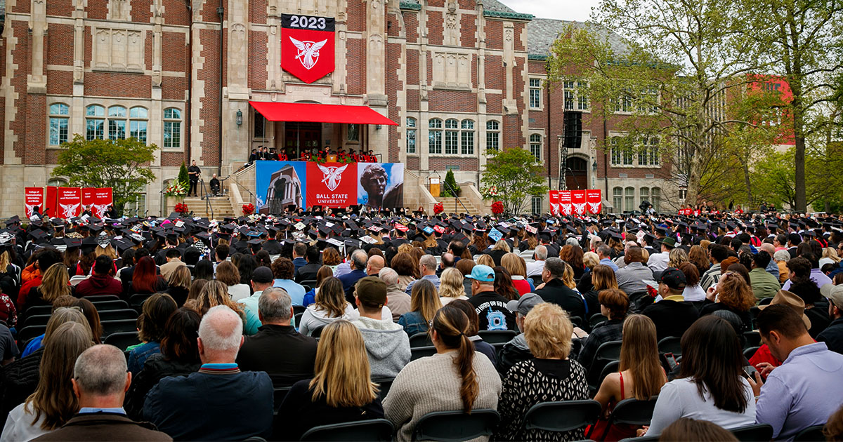 Ball State University Spring Commencement 2023