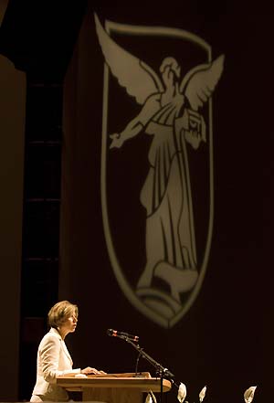 Jo Ann M. Gora at convocation